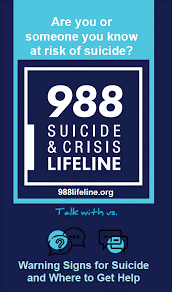 988 Suicide and Crisis Lifeline