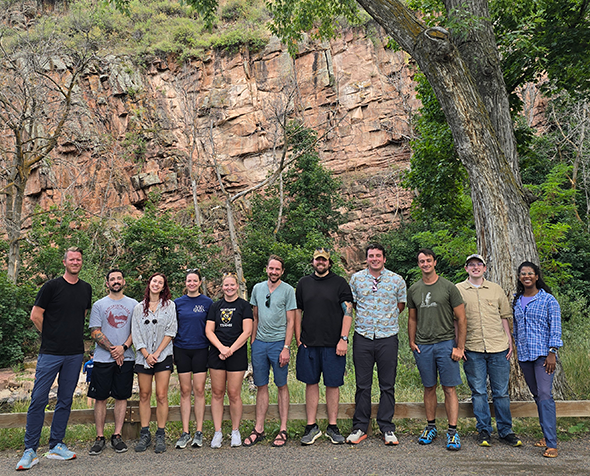 Outdoor group photo