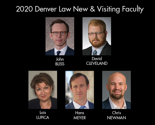 2020 New & Visiting Faculty