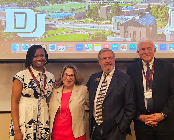 group photo of conference co-chairs